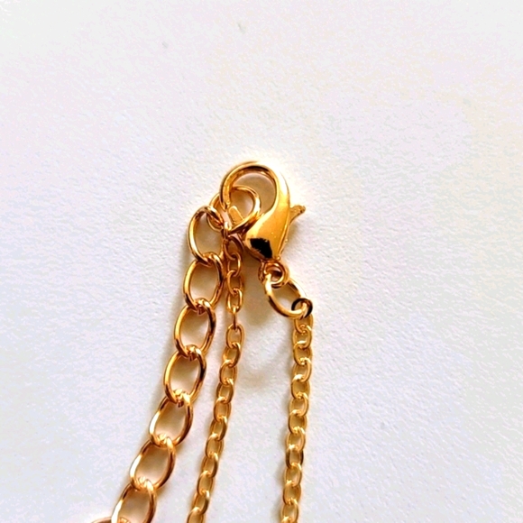 Vintage Gold W/ Pearl Strand Anklet/Bracelet - Picture 3 of 3